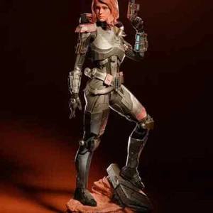 Shae Vizla ACTION FIGURE Statue Kit resina 3D!!! UNPAINTED - Imagen 1 de 6