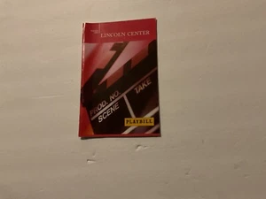 Playbill from the Lincoln Center Theater - PROD. NO. SCENE TAKE OCTOBER 2005 - Picture 1 of 3