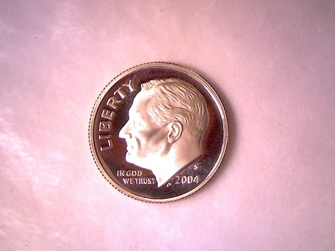 2004 S 10C Proof Roosevelt Dime - **FREE SHIPPING** IN STOCK!!!!!!!!!! Cover