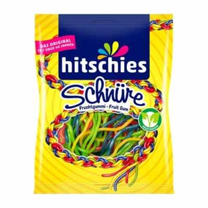 Hitschies bunte Schnüre fruchtige Schnüre mit vier Früchten 125g - Bild 1 von 1