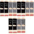 6 Pairs of Valentines Cotton Socks Couple Breathable Socks Portable Socks