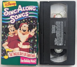 Disney's Sing Along Songs The Twelve Days of Christmas (VHS, 1993, Slipsleeve) - Picture 1 of 7