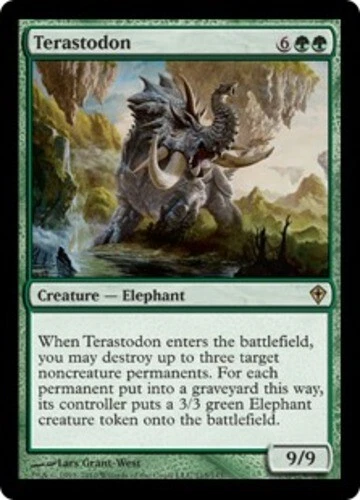 Terastodon ~ Heavily Played Worldwake MTG Magic UltimateMTG Green Card - Image 1 of 1