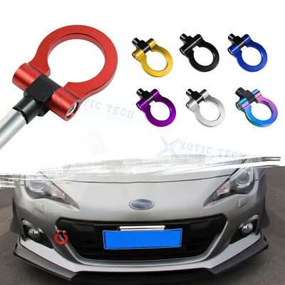 Juego de ganchos de remolque de aluminio Track Racing para Subaru BRZ Outback Legacy Impreza 2018 Foto 1 de 4