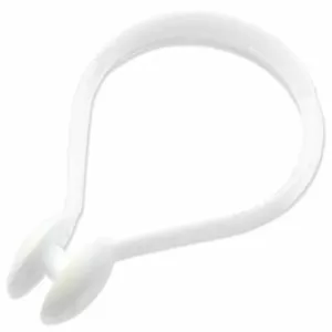 Snap On Botón Clip Cortina de Ducha Anillos Baño Riel Barra Gancho Easy Fit - Imagen 1 de 2