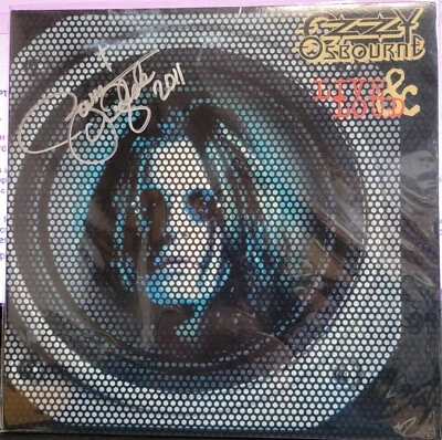 OZZY OSBOURNE Live And Loud RARE South KOREA 2x LP 1993 SIGNED / AUTOGRAPH - Image 1 of 2