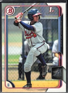 OZHAINO "OZZIE" ALBIES 2015 Bowman #BP71-80 [1st PAPER BASE] -- ATLANTA BRAVES - Bild 1 von 2