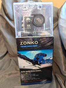 Zonko HD 4K Action Cam Camera ZK8000 wireless Sports Remote Waterproof Fisheye - Picture 1 of 8