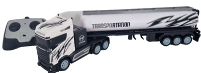 Lorry 2.4GZ Europe Container Oil Tanker Radio Remote Control Car Truck 44cmL - Image 1 of 4