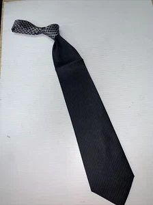 Corbata Cerruti 1881 para hombre negra/blanca - Imagen 1 de 11