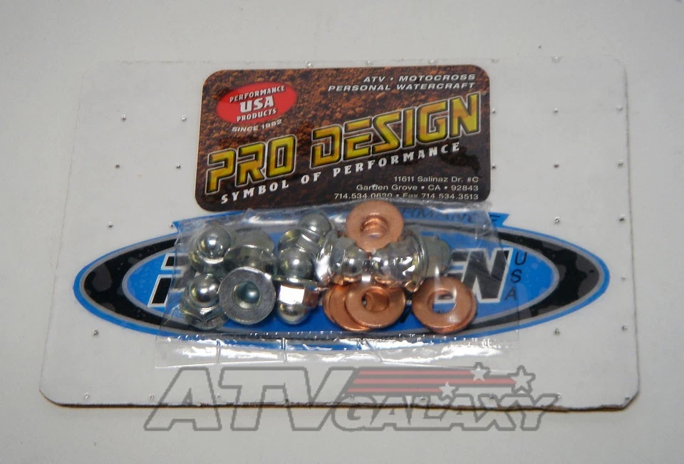 Kit de reconstrucción de cabeza fresca de diseño profesional Kit de tuercas de bellota Yamaha Banshee 350 todos los años Foto 1 de 1