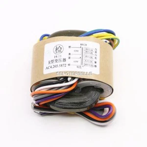 1pcs R-core audio transformer 30W (30VA)secondary 9V×3+6.3V+240V for tube preamp - Picture 1 of 4