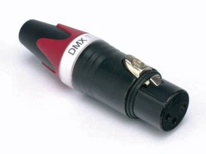 Neutrik 3 Pin Female XLR DMX Terminator plug DMX-Term-3P-Female - Picture 1 of 2