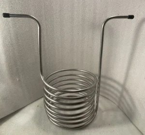 Stainless Steel Immersion Coil Small Batch Homebrewing Distilling 3/8 Inch - Picture 1 of 7