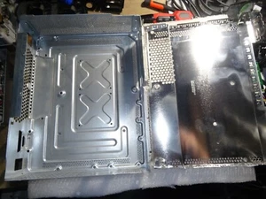 Funda inferior de metal PHAT blanca Xbox 360 con forro superior de metal - desgaste metálico - LEER TODO - Imagen 1 de 12