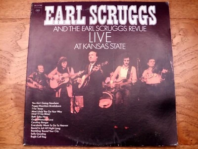 Виниловая пластинка Earl Scruggs And The Earl Scruggs Revue ♫ Live At Kansas State ♫ 1972 - Изображение 1 из 3