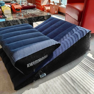 Juguetes sexuales inflables ayuda de posición rampa cojín almohada sofá silla muebles BDSM Foto 1 de 4