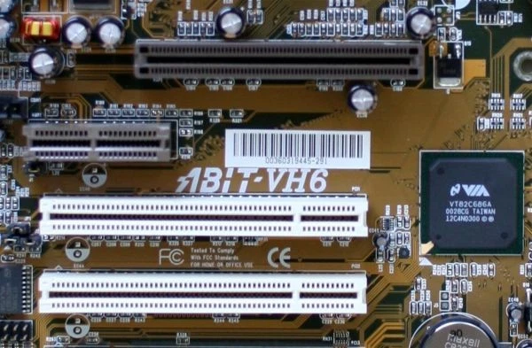 Mb, vh6, abit, v.1.02, socket 370, 1x isa, rare - Image 1 of 2