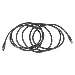 Black IEEE 1394 Firewire 400 to Firewire 400 Cable, 6 Pin/6 Pin Male / Male1492 - Afbeelding 1 van 7