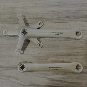 Shimano Ultegra FC-6400  Square Taper Double Crank Arms 175 130 BCD - Picture 1 of 13