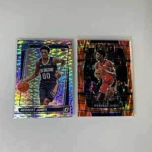 (2) Herbert Jones RC Prizm π₯ 2021-22 Optic Rated Silver Pulsar Select Orange RC - Picture 1 of 5