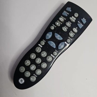 GE Remote Control Only Replacement Universal RC For TV DVD DVR AUX SAT  - Image 1 of 4