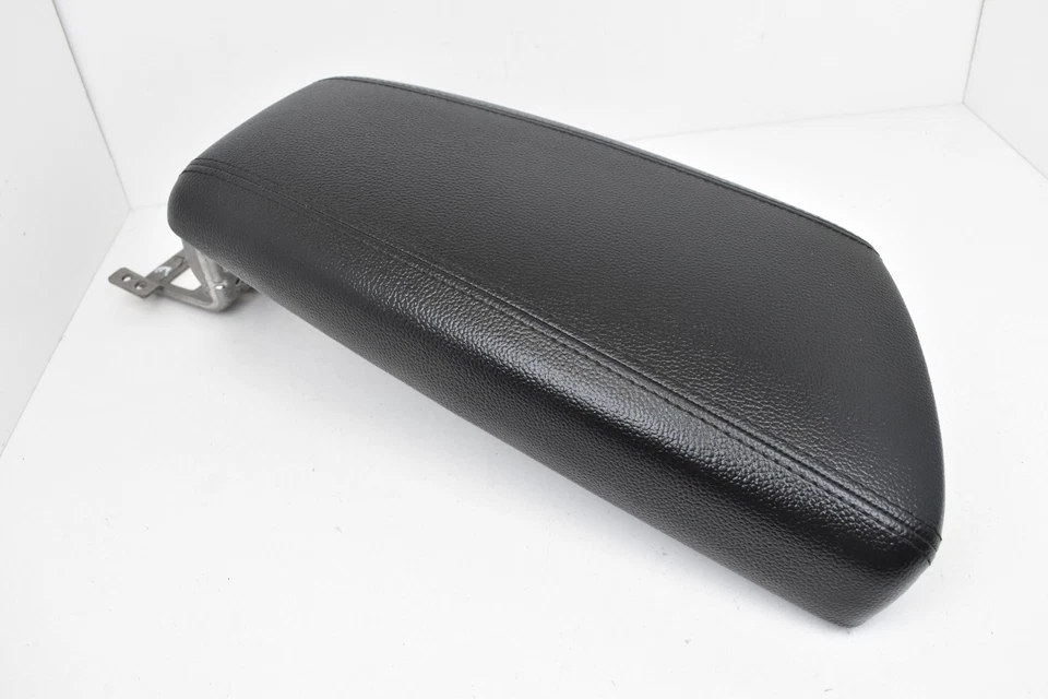 2011-2015 Kia Optima Center Console Black Leather Lid Armrest Cover Assembly OEM - Image 1 of 4