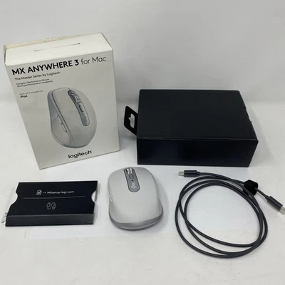 Logitech MX Anywhere 3 Wireless Mouse for Mac iPad - Pale Grаy 910-005899 - Image 1 of 4