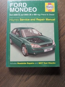 Haynes 3990 Ford Mondeo 2000 - 2003 Service & Repair Manual. New & Sealed - Picture 1 of 2