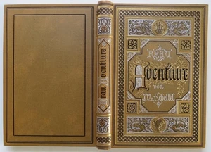 1881 Fine Decorative Binding Frau Aventiure by Josef Victor Scheffel - Picture 1 of 10