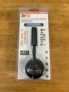 Antena de TV Digital Interior Alta Ganancia HDTV DTV VHF UHF 4K Ultra HD Antena Lista - Imagen 1 de 2