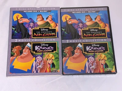 DISNEY'S THE EMPEROR'S NEW GROOVE KRONK'S NEW GROOVE  3-Disc SPECIAL ED. NEW - Image 1 of 4