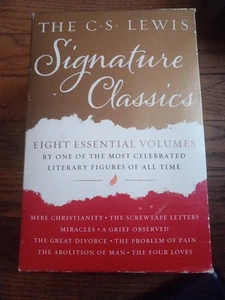 C. S. Lewis Signature Classics (8-Volume Set - Minus One ) An Anthology: As Is - Picture 1 of 12