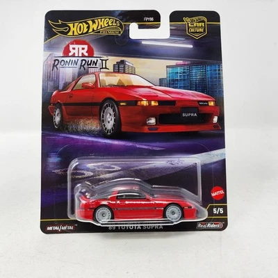 '89 Toyota Supra * RED * 2025 Hot Wheels Car Culture RONIN RUN 2 * Case M - Image 1 of 2