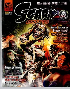 SCARY MONSTERS MAGAZINE #127 Voodoo Island, Lon Chaney, She Demons - Picture 1 of 2