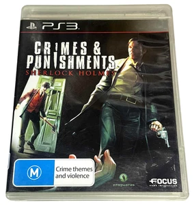 Crimes & Punishment Sherlock Holmes Sony PS3 *Complete* - Picture 1 of 4