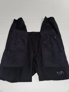 RVCA Sport Herren Spectrum Tech Bündchen Jogginghose schwarz Medium EUC! - Bild 1 von 9