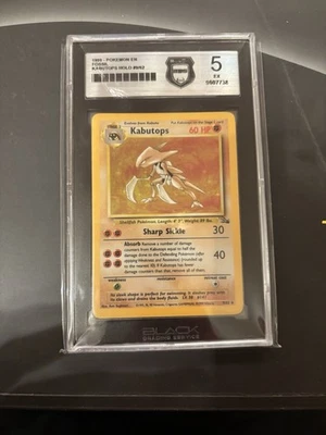 Kabutops Holo PSA 7 – 1999 Pokémon Fossil #9 – WOTC Vintage – Englisch – NM - Bild 1 von 2