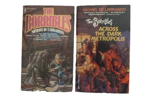 TWO (2) MICHAEL de LARRABEITI paperbacks in THE BORRIBLES; both are 1st printing - Picture 1 of 8