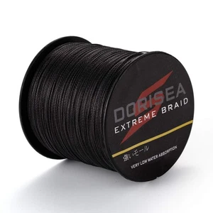 Extreme Braid 100% Pe Black Braided Fishing Line 109Yards-2187Yards 6-550Lb T... - Picture 1 of 9