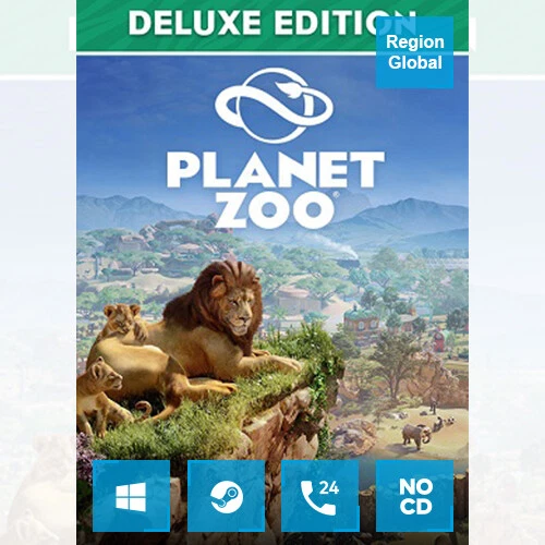 Planet Zoo Deluxe Edition for PC Game Steam Key Region Free - Image 1 of 1