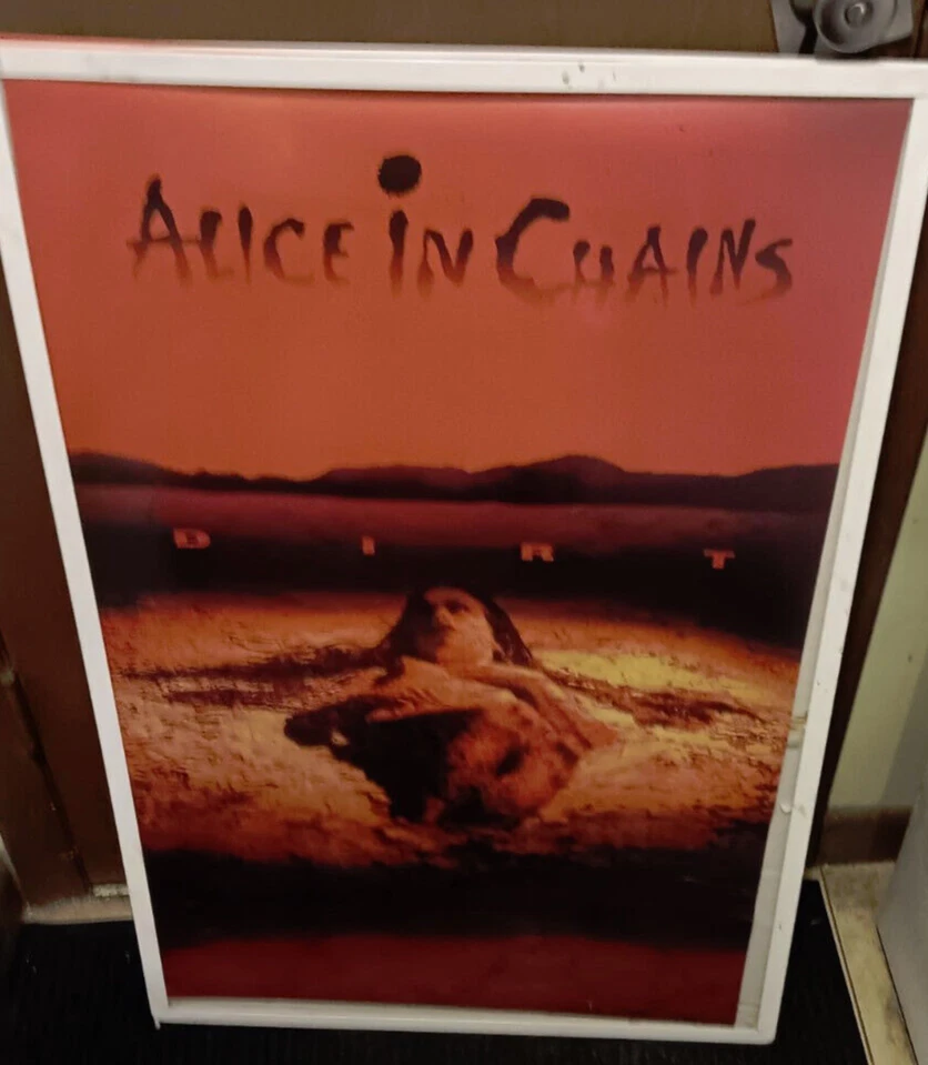 ALICE IN CHAINS POSTER LIVE NEW NEVER OPENED MID 2000'S VINTAGE REPRO - Image 1 of 1