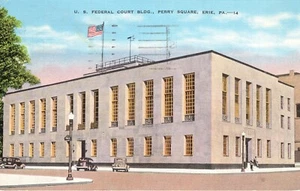 U. S. FEDERAL COURT BLDG., ERIE, PA  - PC5837 - Picture 1 of 2