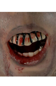 Brand New The Walking Dead Bloody Teeth Costume Accessory