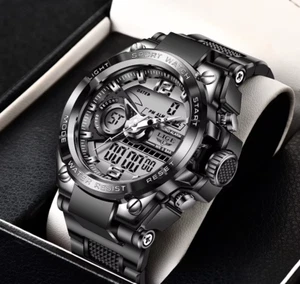 Military Tactical Waterproof Digital Sports Watch LED Backlight TAC Wristwatch - Picture 1 of 3