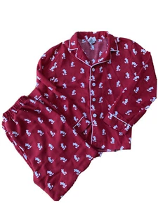 Disney Store Kids Red Mickey Mouse 2 Piece Pajama Set Size 10 Red - Picture 1 of 7