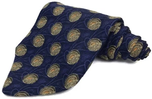 Robert Talbott Best of Class Tie Silk Necktie Geometric Blue Nordstrom 59L 3.75W - Picture 1 of 10