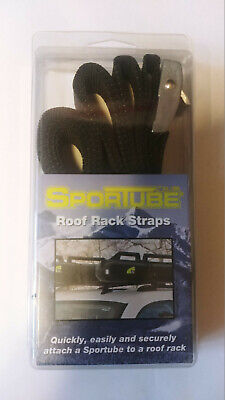 Roof Rack Straps (Sportube) - Pack Of 2 - New & Unopened (Boxed) • 7.19€