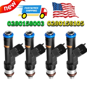 4x Fuel Injectors For 2006 2007 2008 2009 2010 2011 Ford Ranger 2.3L 0280158105 - Bild 1 von 13