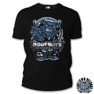 BOOTBOYS - SKINHEAD ROCK T-Shirt S-3XL Skinhead Punk Oi Oi! Working Class Skins - Picture 1 of 2
